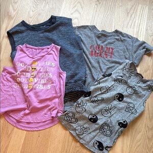 Bundle of 3 Tanks and 1 Tee Size 10